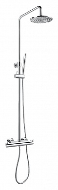 Душевая стойка с термостатическим смесителем, верхним и ручным душем CEZARES SIESTA-F-CD-TA-01