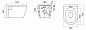 Унитаз подвесной с сиденьем BelBagno LOTO + Система инсталляции для унитазов с кнопкой смыва BB070CHR/SC/BB002-80/BB018-GV-BIANCO
