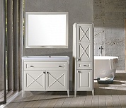 Комплект мебели для ванной комнаты напольный ASB-Woodline Монте 100 см