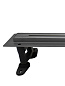 Душевой лоток CEZARES LUX-LD-80-GM 80см,оружейная сталь