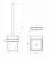 Ершик CEZARES SLIDER-TBS-V-IN