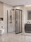 Душевой уголок BelBagno UNO-195-AHF-31-90/100-C-NERO