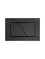 Кнопка смыва CEZARES ДУЭТ (DUET) CZR-210H-NOP, черный матовый