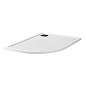 Поддон из искусственного мрамора BelBagno TRAY-MR-UNO-RH-120/80-550-35-W-R-NO