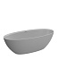 Ванна из искусственного камня Solid Surface CEZARES CZR-LIBERTA-170-76-56-GM-SSB