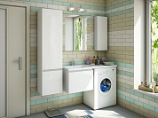 Комплект мебели для ванной комнаты подвесной Эстет Dallas Luxe 1500х482, 1 ящик, левосторонний