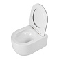 Унитаз подвесной безободковый с сиденьем и смывом ТОРНАДО BelBagno SOFT-TOR BB084CH-TOR/SC