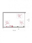 Душевой уголок BelBagno UNO-195-AHF-31-120/80-C-NERO