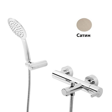 Смеситель для ванны и душа Cezares LEAF-VD-ST