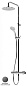 Душевая стойка Cezares LEAF-CDA-25-L-MM