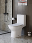 Унитаз-компакт  с сиденьем и смывом ТОРНАДО BelBagno РОМАНО (ROMANO -TOR) BB2803CP/T-TOR/SC