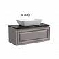 Комплект мебели для ванной комнаты подвесной SANCOS Very 100, Doha Soft VR100SM+TT100A1+CN5018