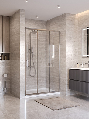 Душевая дверь BelBagno UNO-195-BF-3-120-C-IN