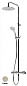 Душевая стойка Cezares LEAF-CDA-30-L-ST