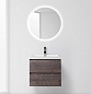 Тумба с раковиной из искусственного мрамора для ванной комнаты BelBagno Luce 60 см Stone