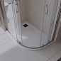 Поддон из искусственного мрамора BelBagno TRAY-MR-UNO-RH-120/80-550-35-W-L-NO