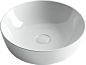Умывальник чаша накладная круглая  Ceramica Nova Element 415*415*135мм