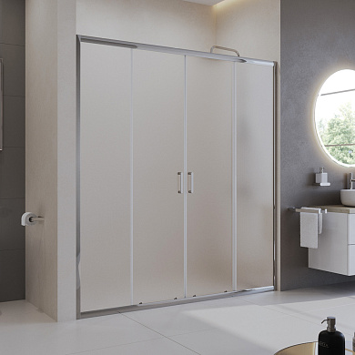 Душевая дверь в нишу BELBAGNO UNO-195-BF-2-180-P-Cr