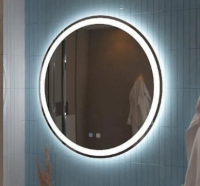 Зеркало с подсветкой, голосовым управлением и подогревом BelBagno SPC-RNG-800-LED-TCH-SND