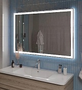 Зеркало с подсветкой, голосовым управлением и подогревом BelBagno SPC-GRT-1200-800-LED-TCH-SND