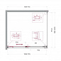 Душевой уголок BELBAGNO SOFT_CLOSE-1-AH-1-110/100-C-Cr