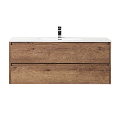 Тумба с раковиной подвесная Belbagno KRAFT 1200, Rovere Tabacco, 1210х460х515, KRAFT-1200-2C-SO-RT/BB1200ETL