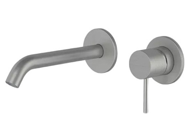 Встраиваемый смеситель для раковины Remer X STYLE INOX  16 см SSX15P