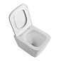 Унитаз подвесной безободковый с сиденьем и смывом ТОРНАДО BelBagno ARDENTE-R BB520CH-TOR/SC