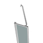 Душевой уголок BelBagno LUCE-AH-21-110/90-P-Cr рифлёное стекло, профиль хром