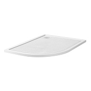 Поддон из искусственного мрамора BelBagno TRAY-MR-UNO-RH-120/80-550-35-W-R-BO