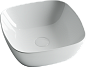 Умывальник чаша накладная квадратная Ceramica Nova Element 400*400*140мм
