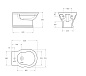 Биде подвесное BelBagno БОГЕМА (BOHEME) BB115BH