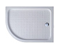 Акриловый поддон ассиметричный, правый CEZARES TRAY-A-RH-120/90-550-15-W-R