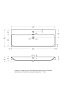 Раковина керамическая Belbagno BB-8078-120