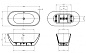 Ванна акриловая BelBagno UNO BB701-1600-730-K