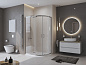 Поддон из искусственного мрамора BelBagno TRAY-MR-UNO-RH-120/80-550-35-W-L-CR