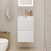 Тумба под раковину подвесная BelBagno UNO-MINI-400-2C-SO-BO