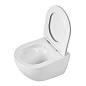 Унитаз подвесной безободковый с сиденьем и смывом ТОРНАДО BelBagno AMANDA-TOR BB051CH-TOR-FC/SC