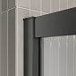 Душевая дверь в нишу BelBagno LUCE-BF-1-120-C-NERO