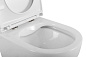 Унитаз подвесной безободковый с сиденьем BelBagno UNO BB3105CHR/SC