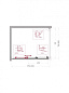 Душевой уголок BelBagno UNO-195-AHF-31-100/80-C-Cr