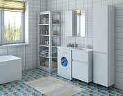 Комплект мебели для ванной комнаты напольный Эстет Dallas Luxe 1400х482, 2 ящика, правосторонний