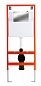 Унитаз подвесной с сиденьем CEZARES ECO + Система инсталляции для унитазов с кнопкой смыва BB097/R.CR