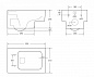 Унитаз подвесной с сиденьем BelBagno CADRO + Система инсталляции для унитазов с кнопкой смыва BB010-MR-CHROME