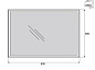 Зеркало BelBagno SPC-GRT-900-800-LED-BTN