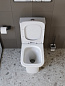 Унитаз-компакт  с сиденьем и смывом ТОРНАДО BelBagno РОМАНО (ROMANO -TOR) BB2803CP/T-TOR/SC
