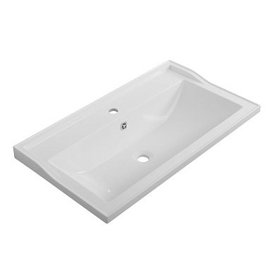 Раковина из искусственного мрамора 80 см CEZARES CZR-800/450-LV-MR-FS