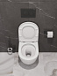 Унитаз подвесной безободковый с сиденьем и смывом ТОРНАДО BelBagno COMPATTO BB003CH-TOR/SC