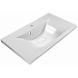 Тумба подвесная с раковиной из литьевого мрамора для ванной комнаты Belbagno Marino-H60 80см Bianco Lucido? MARINO-H60-800-2C-SO-BL-P/BB800/450-LV-MR-PR