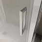 Душевой уголок BelBagno LUCE-AH-1-110/80-C-Cr прозрачное стекло, профиль хром